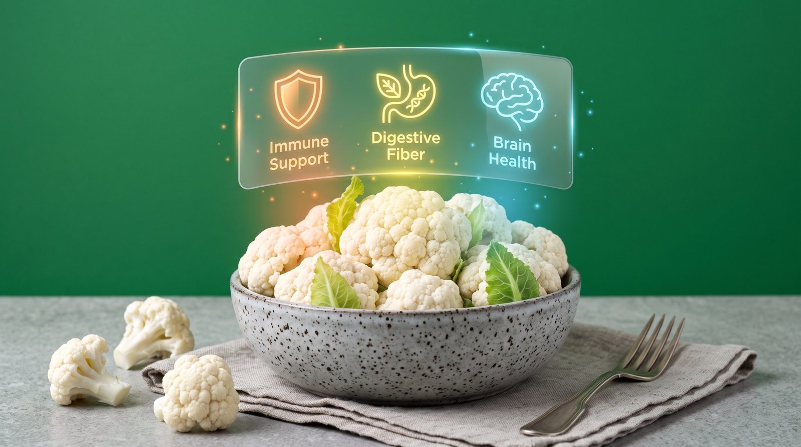 Read more about the article Beyond the Salad Bowl: The Hidden Nutritional Benefits of Cauliflower