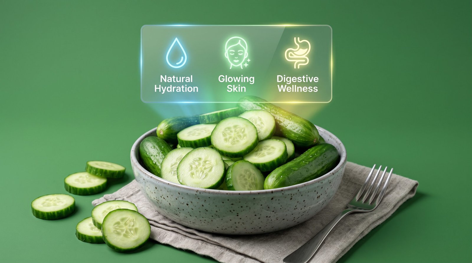 Read more about the article Cucumbers: More Than Just Water—Why They Are Essential for Skin and Hydration