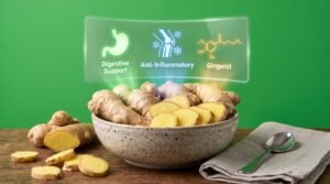 Read more about the article The Healing Power of Ginger: Benefits for Digestion and Reducing Inflammation