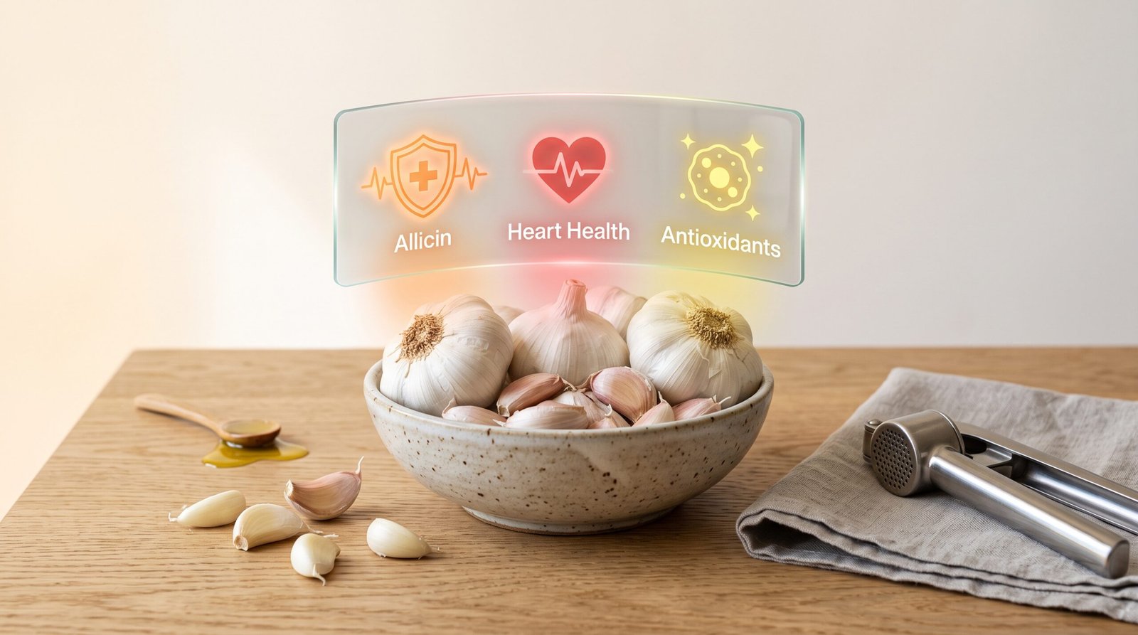 Read more about the article The Surprising Health Benefits of Garlic: Nature’s Daily Defense